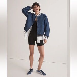 Madewell Denim Bomber Jacket